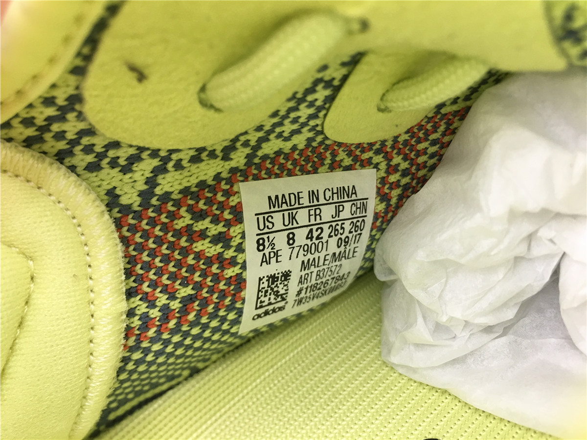 Yeezy Boost 350 V2 Semi Frozen Yellow B37572